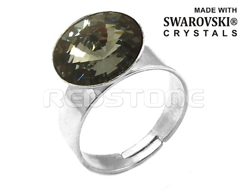 Prsten Swarovski Crystals RED8099